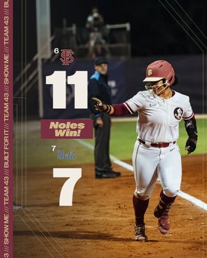 Image post by @fsusoftball on Instagram