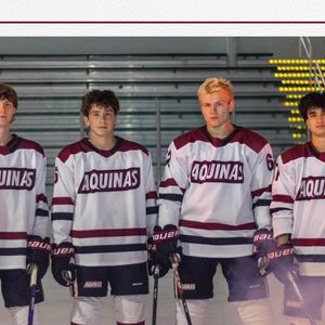 Image post by @aquinasd3hockey on Instagram