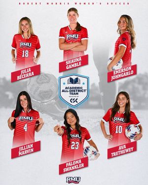 Image post by @rmuwsoccer on Instagram