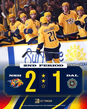 Image post by @PredsNHL on Twitter/X