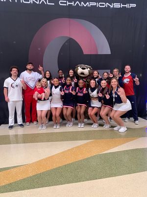 Image post by @southalabama.cheerleading on Facebook