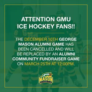 Image post by @gmuicehockey on Instagram
