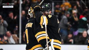 Image post by @NHLBruins on Twitter