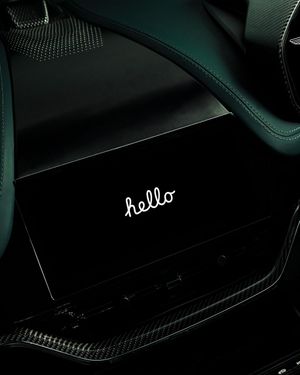 Image post by @astonmartin on Twitter