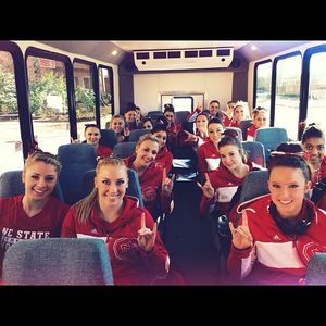 Image post by @wolfpackgymnastics on Instagram