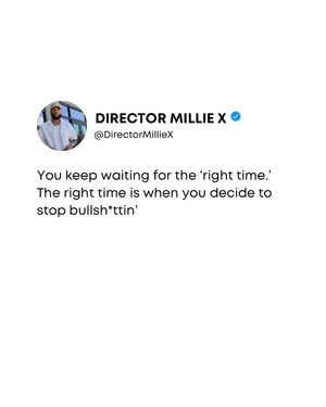 Image post by @directormilliex on Instagram