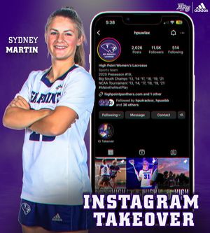 Image post by @HighPointUniversityWomensLacrosse on Facebook