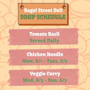 Image post by @bagelstreetdeli on Instagram