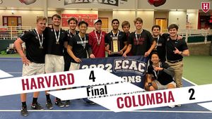 Image post by @harvardmenstennis on Instagram