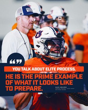 Image post by @auburnfootball on Instagram