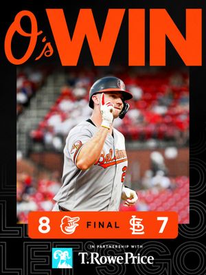 Image post by @Orioles on Twitter