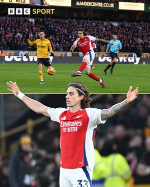 Image post by @BBCSport on Twitter