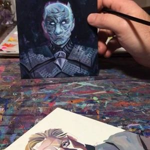 Video post by @RichPellegrinoArt on Facebook