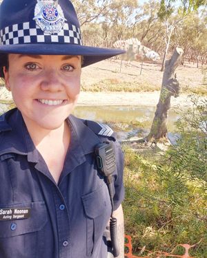Image post by @victoriapolice on Instagram