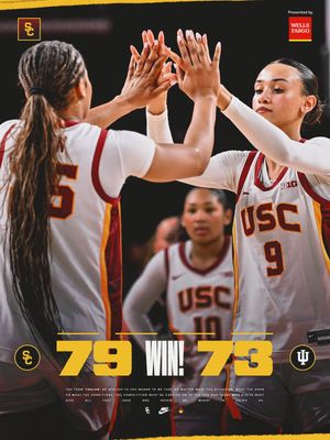 Image post by @uscwbb on Instagram
