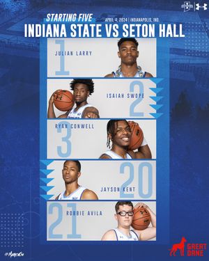 Image post by @IndStBasketball on Twitter
