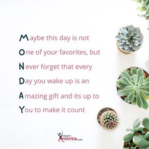 Image post by @PiedmontArthritisClinic on Facebook