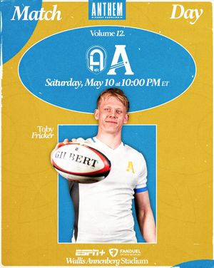 Image post by @anthemrugby on Instagram