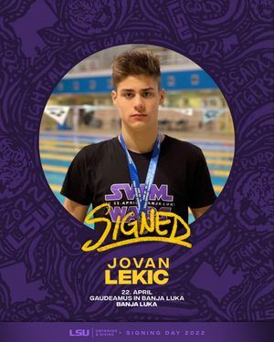 Image post by @LSUSwimDive on Twitter