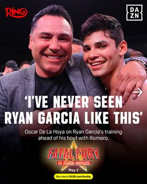 Image post by @daznboxing on Instagram