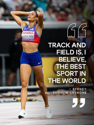 Image post by @worldathletics on Instagram