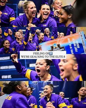Image post by @lsugym on Instagram