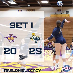 Image post by @ETBU_Volleyball on Twitter