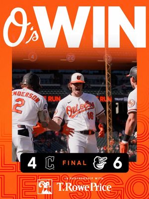 Image post by @orioles on Instagram