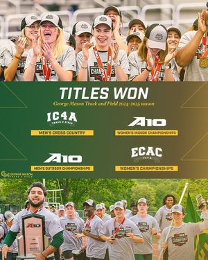 Image post by @georgemasontrack on Instagram