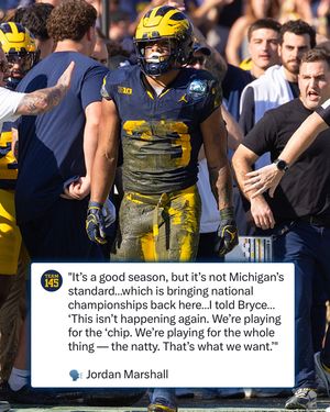 Image post by @michigan__football on Instagram