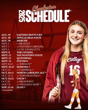 Image post by @cofcvolleyball on Instagram