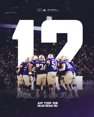 Image post by @uw_football on Instagram