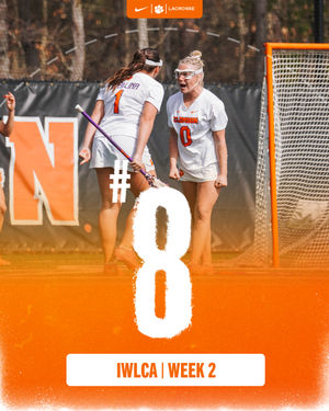 Image post by @clemsonwlax on Instagram