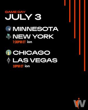 Image post by @wnba on Instagram