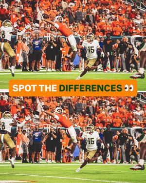 Image post by @miamihurricanes on Instagram