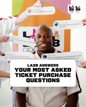 Image post by @la28 on Instagram