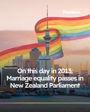 Image post by @pinknews on Instagram