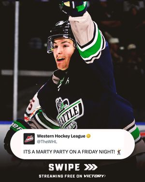 Image post by @westernhockeyleague on Instagram