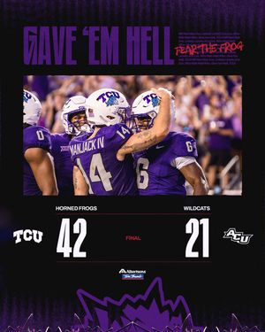 Image post by @tcufootball on Instagram