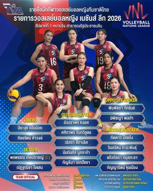 Image post by @thailandvolleyballassociation on Instagram