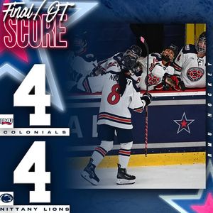 Image post by @RMUAthletics on Facebook