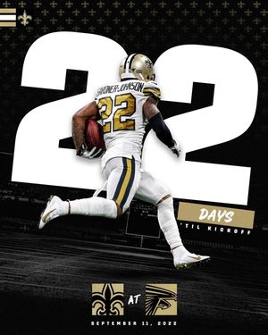 Image post by @saints on Instagram