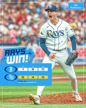 Image post by @raysbaseball on Instagram