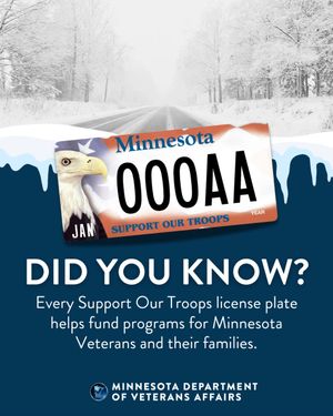 Video post by @MinnesotaDepartmentOfVeteransAffairs on Facebook