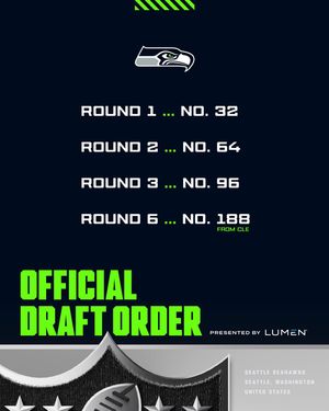 Image post by @seahawks on Instagram