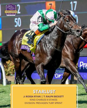 Image post by @breederscup on Instagram