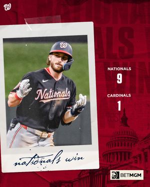 Image post by @Nationals on Twitter