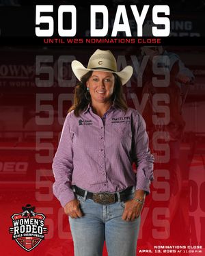 Image post by @womensrodeo on Instagram