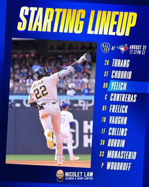 Image post by @Brewers on Twitter