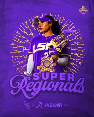 Image post by @LSUsoftball on Twitter